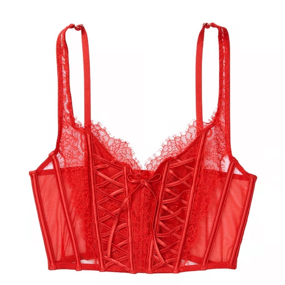❤️‍🔥Victoria’s Secret Unlined Corset Top❤️‍🔥